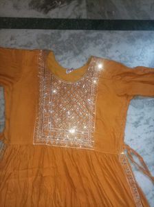 Nyra Cut Frock With Pant
