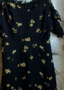 Floral Print Mini Dress