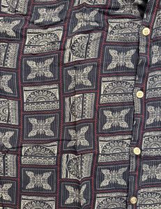 Printed Navy Shirt