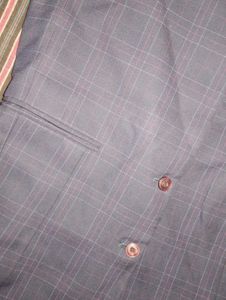 Checkered Blazer Jacket