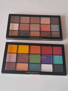 Revolution Eyeshadow Palettes (Combo Of 2)