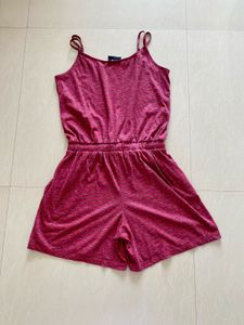 Cute Red Playsuit