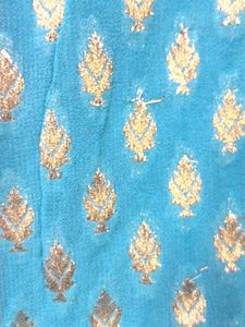 Only Georgette Kurta With Dupatta