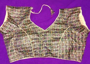 Brand New Black With Multicoloured Padded Readymad