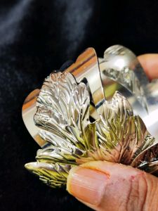 Statement Leaf Cuff Bracelet