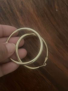 Gold Hoop Earrings