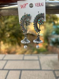 oxidised earrings