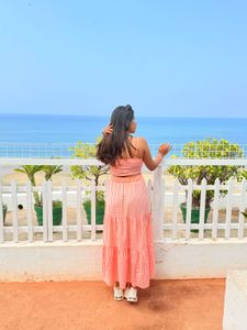 Cute Checkered Two-Piece Set