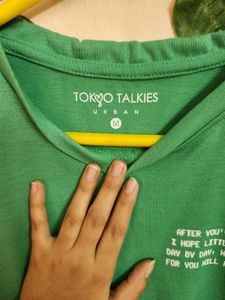 Cute Green Graphic Tee