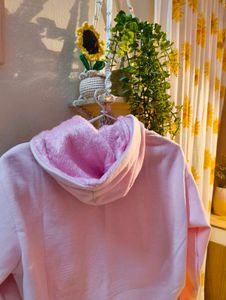 Gucci Inspired Pink Zip-Up Hoodie