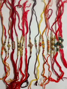 Handmade Rakhi Bracelets (Set of 12)