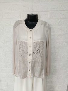 Imported Aesthetic Beige Top