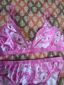 Floral Bra &amp; Panty Set of 2