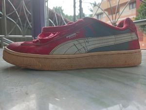 Red Puma Sneakers