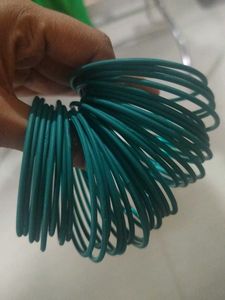 Teal Bangle Set