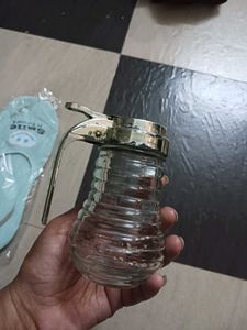 Oil Filling Glass Solid Bottle