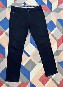 Zara Navy Blue Chinos