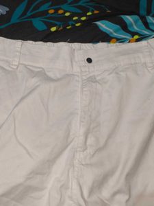 White Cargo Pants