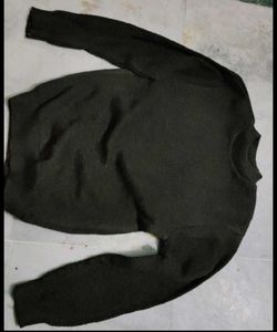 Green Pullover Sweater