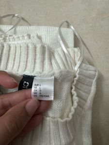 White Knit Sweater
