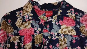 Floral Print Long Sleeve Top