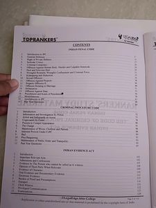 LLM Entrance Examination Study Material