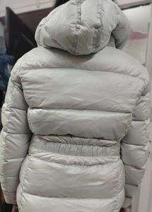 Stylish White Puffer Jacket