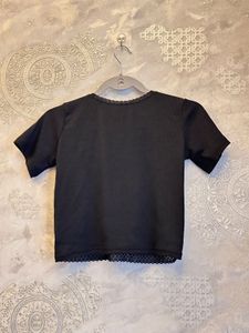 Cute Black Crop Top