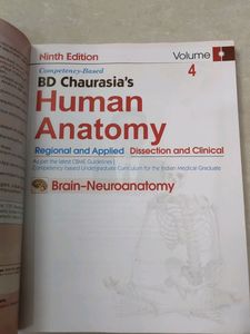 BD Chaurasia Neuroanatomy Ninth Edition