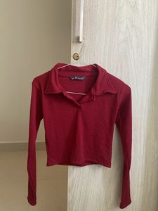 Avaasa Maroon Top