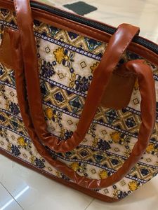 B1 - Handbag For Women/ Madhubani Print Style