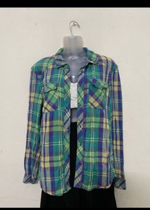 H&M Shirt Check White & H&M Trouser