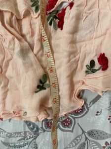Peachy Top 🍑❤️