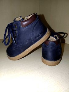 Kids Leather Ankle Boots