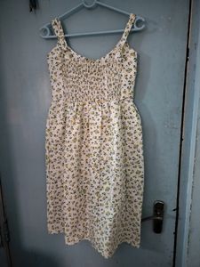 Casual Summer Knee Length Frock