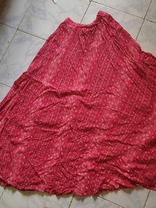 Pink Ethnic Skirt Free Delivery 🚚