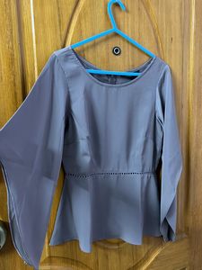 Stylish Flared Sleeves Top