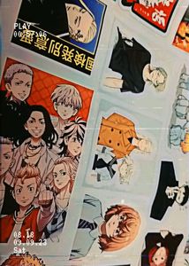 ANIME STICKERS (pack Of 40 ).   Without Cutting At ₹70 With Cutting At ₹90
