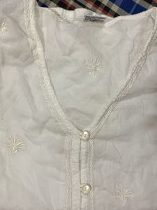 100% Pure Cotton Short Kurta