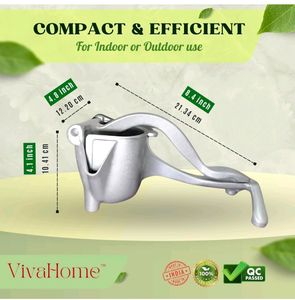 VivaHome Aluminum Hand Juicer 3 Piece Available