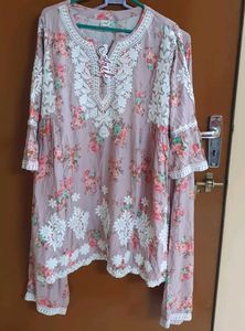 Lucknowi Embroided Co-ord Set