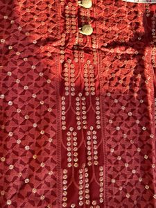 Almost new party wear kurta . used only once