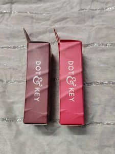Dot &amp; key Meltie Lip Balm combo Berry &amp; Strawberry