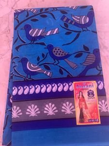 Cotton Saree New With Tag