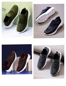 Colorful Knit Running Shoes