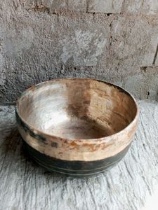 90 Years Old Odisha Bronze Serve Bowl Bela