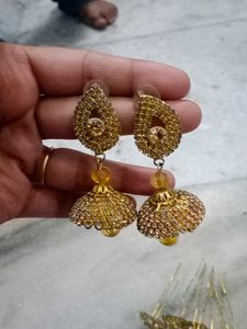 Combo For 5 Jhuda Pins And Golden Earing