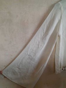 White Bell Sleeve Top