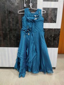 Teal Blue Gown