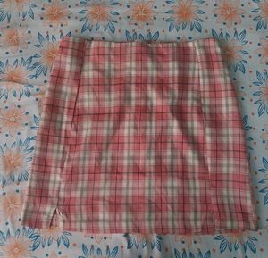 Plaid Mini Skirt